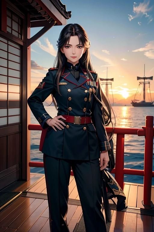 艦上の美神:海軍のエレガントな女性たち サンプル4ページ目