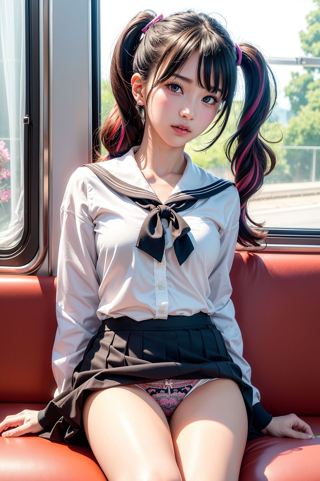 キュートなパンチラ電車3 サンプル8ページ目