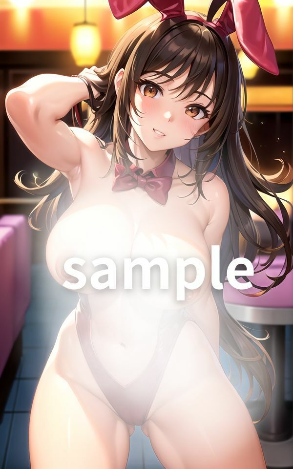 えっちなバニーガール達 サンプル1ページ目