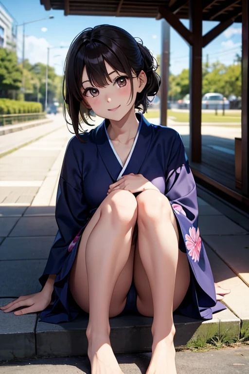 和の詩情:美しき和服女性のイラスト集 サンプル3ページ目
