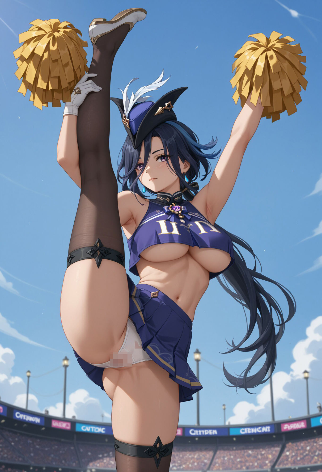 原神.ク〇リンデ 変態イラスト集 サンプル1ページ目
