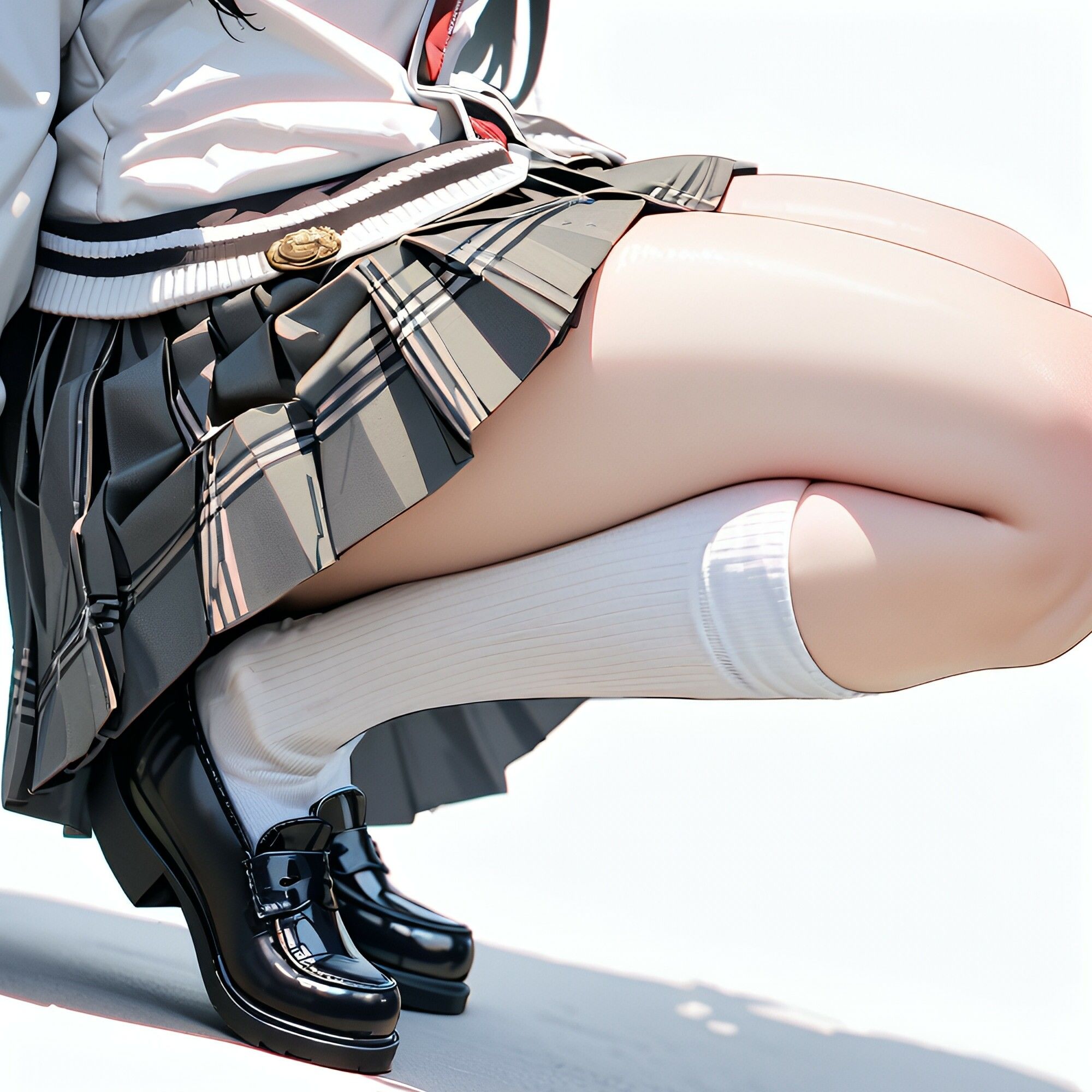 制服少女 【プリーツスカート編】 サンプル4ページ目