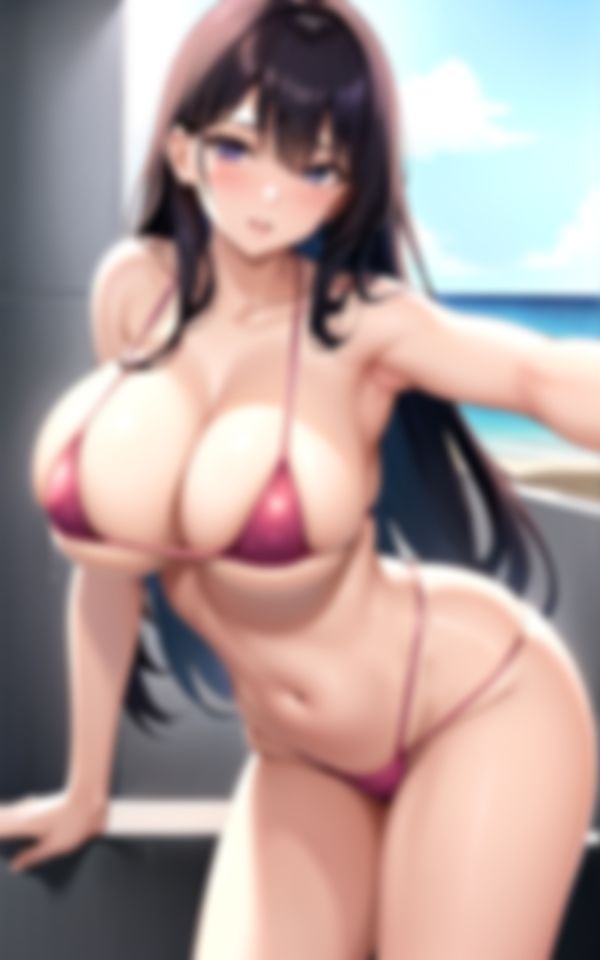 海の家の先輩は優しい巨乳美女 サンプル8ページ目