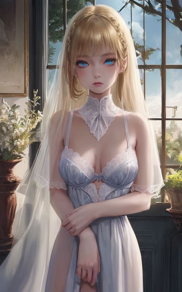 Transparent flower ＆ dress サンプル2ページ目