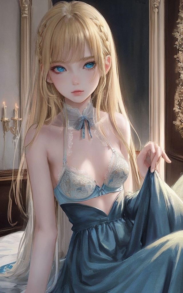 Transparent flower ＆ dress サンプル7ページ目