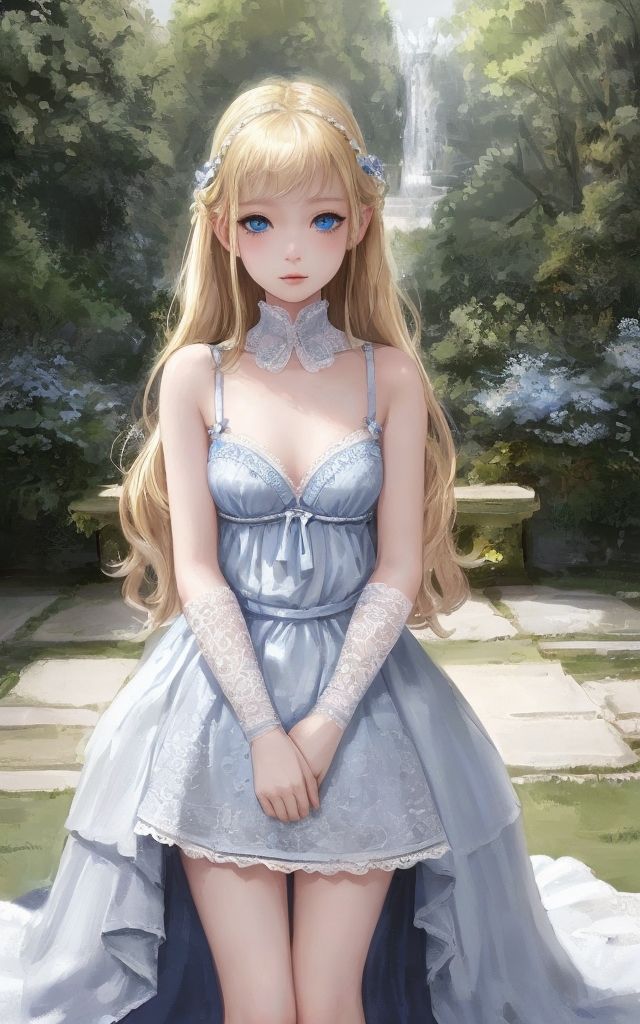 Transparent flower ＆ dress サンプル10ページ目