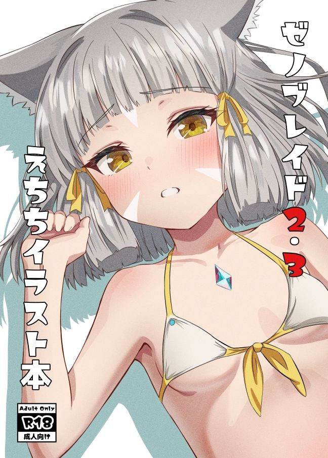 ゼノブレイド2・3えちちイラスト本 サンプル1ページ目