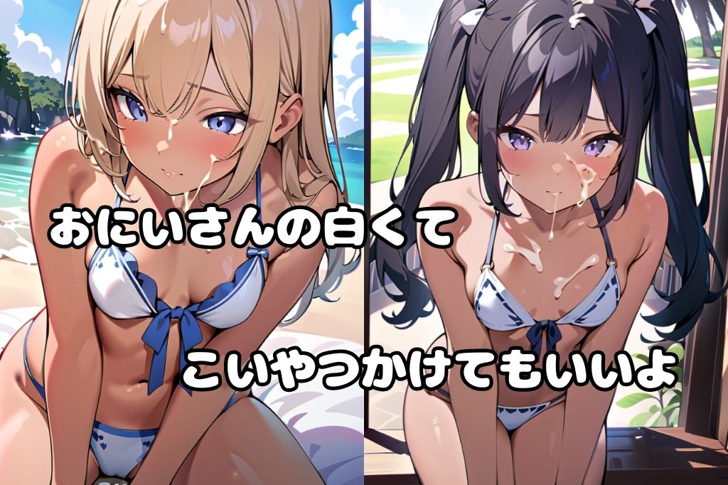 褐色美少女にはザーメンがよく似合う サンプル2ページ目