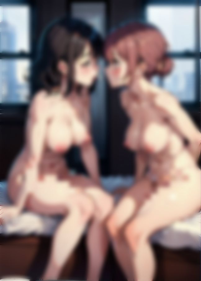 先輩に恋をしたレズ’初恋が女の先輩で、初めてのお泊まりで...’ サンプル7ページ目