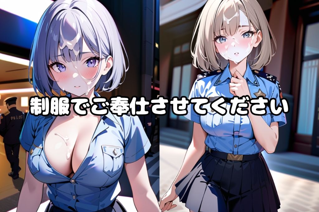ぶっかけサービス始めました〜ポリス編〜 サンプル2ページ目