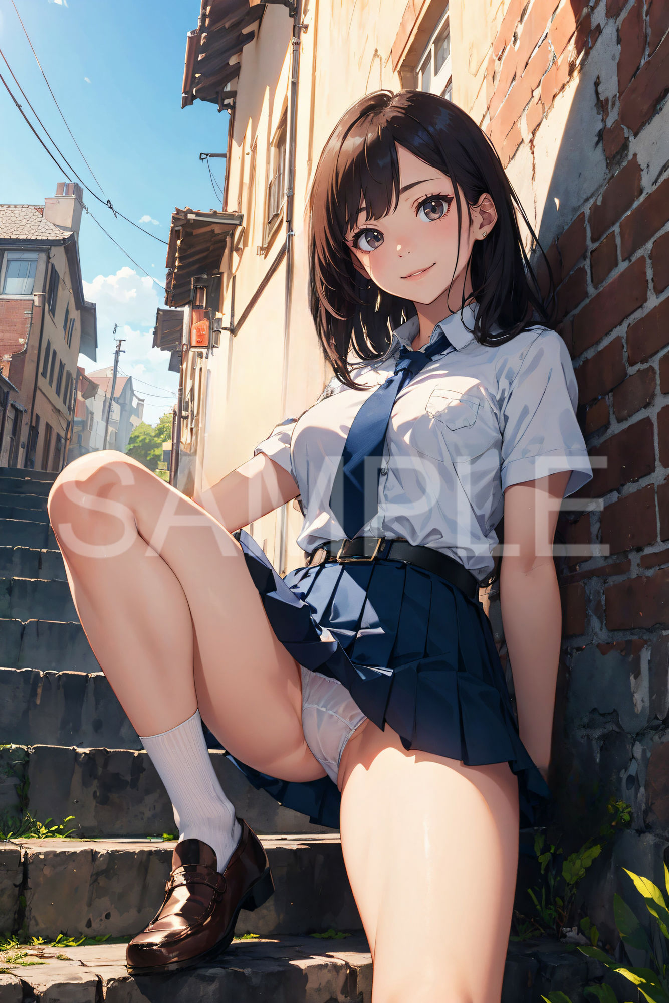 制服女子パンティー図鑑 その2 サンプル4ページ目