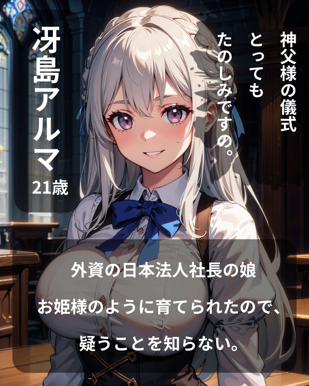 神父のヤバすぎる儀式 サンプル1ページ目