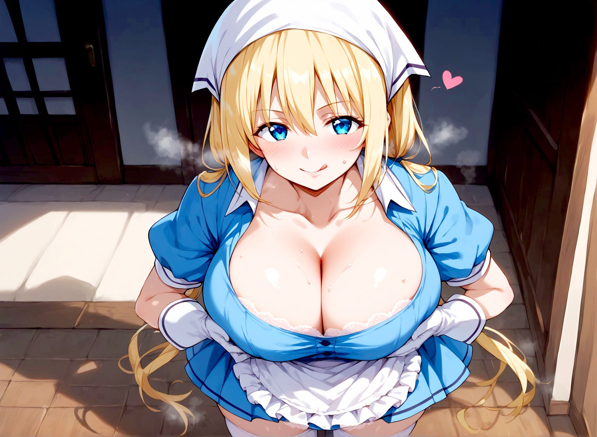 【ブレンドSEX】 メイドカフェで好き放題 サンプル1ページ目
