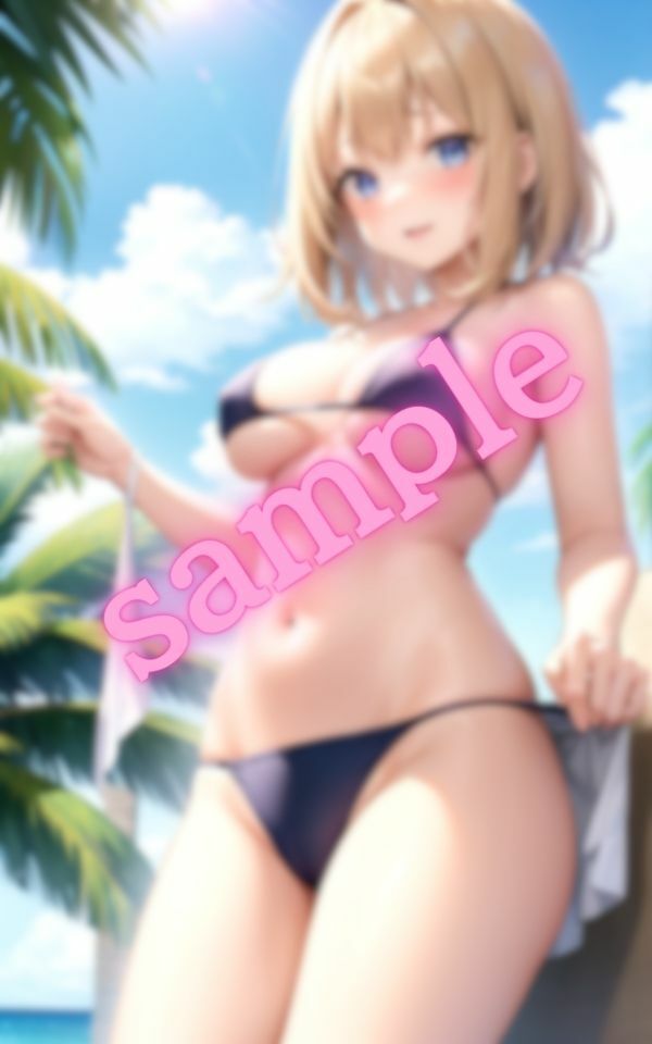 ビキニ姿にお着換え中〜【美少女の厳選画像種】 サンプル5ページ目