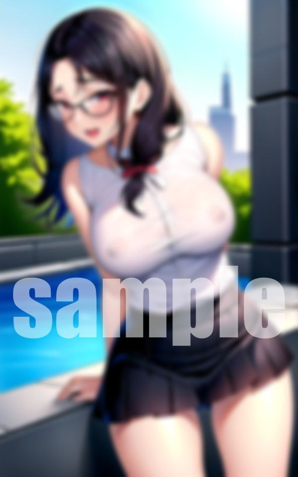 お喋りな透け体見せ女 サンプル3ページ目