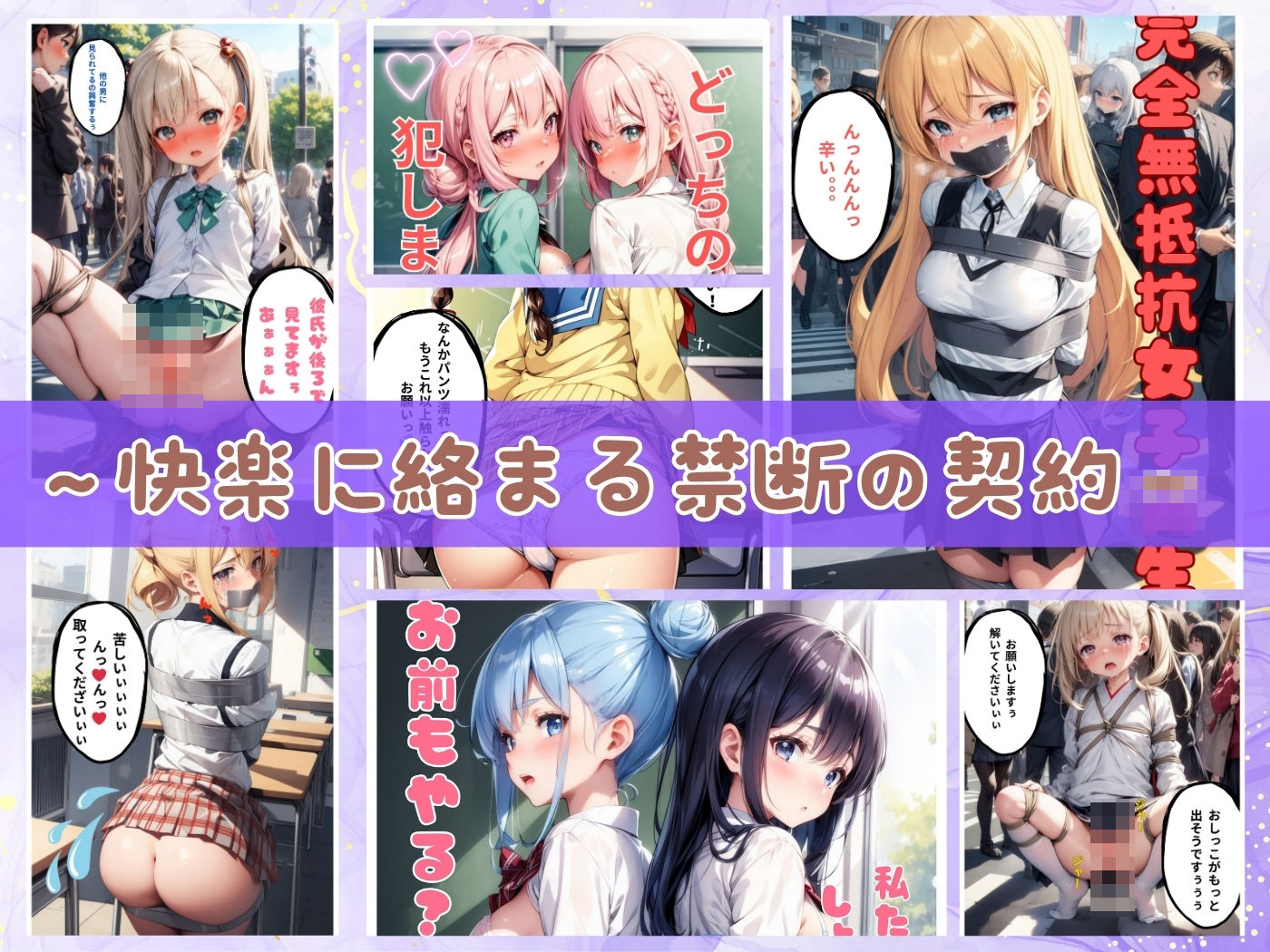 濡れた縄 〜快楽に絡まる禁断の契約〜 サンプル2ページ目