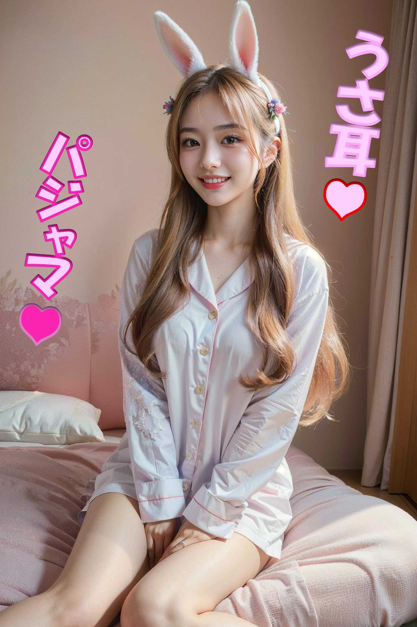 猫耳うさ耳エロエロ美女 サンプル1ページ目