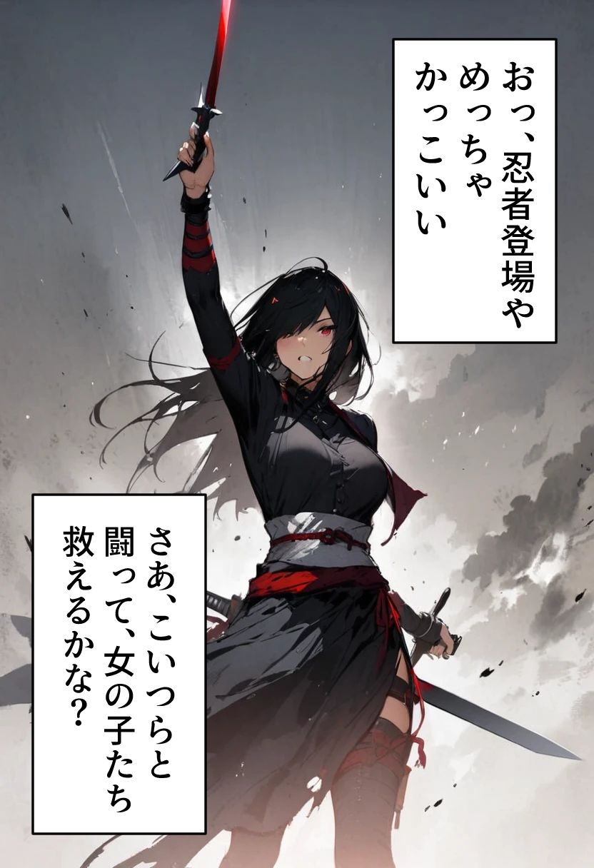 足刈がイク！ 忍者編 サンプル5ページ目