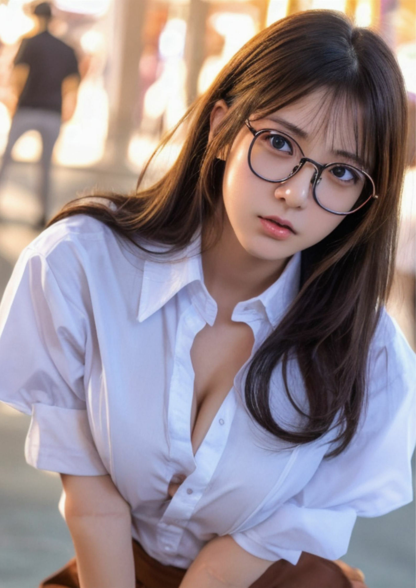 メガネの似合う彼女 シリーズNO.2 デート編 サンプル7ページ目
