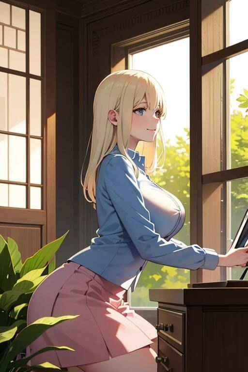 女上司の巨乳を見てたらムチムチのカラダで誘惑された サンプル1ページ目