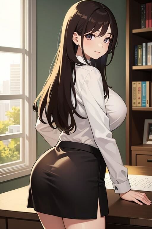 女上司の巨乳を見てたらムチムチのカラダで誘惑された サンプル3ページ目