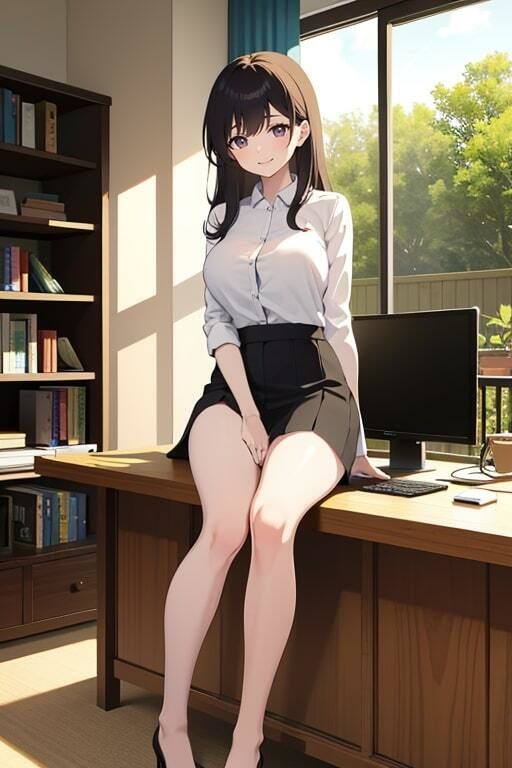 女上司の巨乳を見てたらムチムチのカラダで誘惑された サンプル9ページ目
