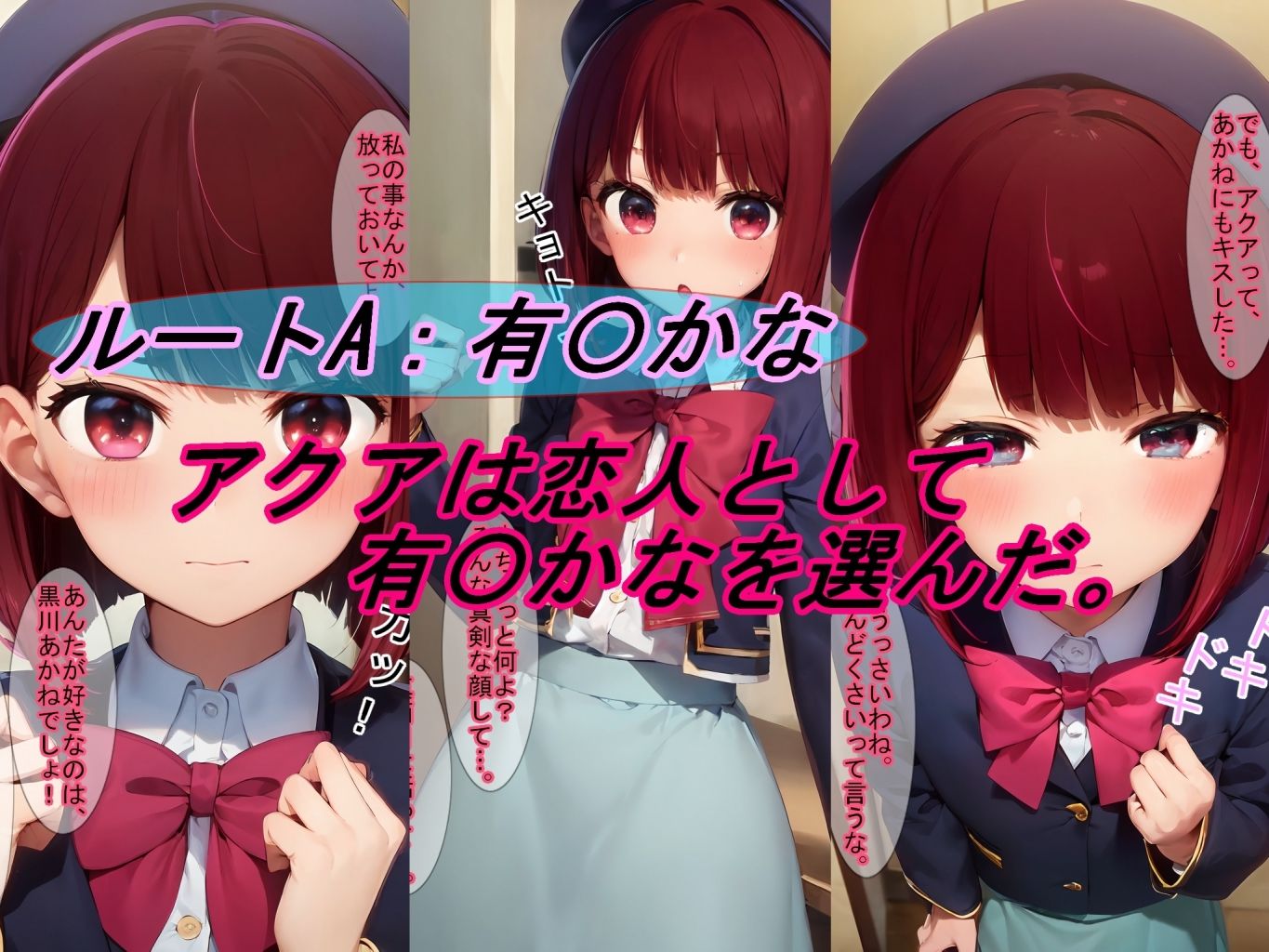 【ルート選択シリーズ vol.02】推〇の子編2 サンプル1ページ目
