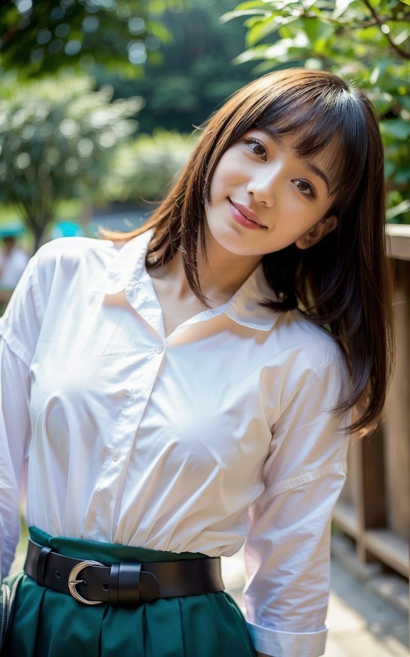 美人彼女と過ごす休日2「今日は開放的な気分」【AI美女グラビア写真集】 サンプル3ページ目