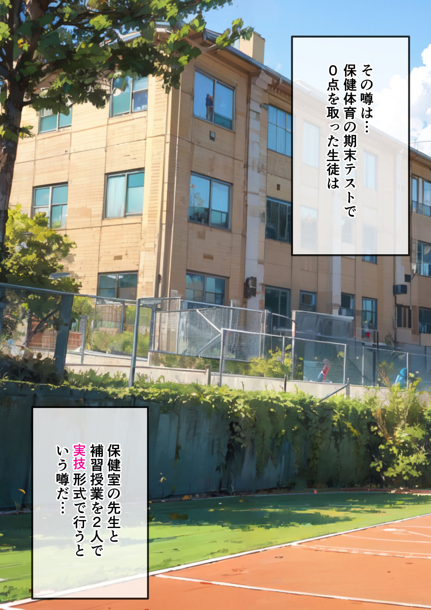 テホドキ ー保健体育の実技授業ー サンプル3ページ目