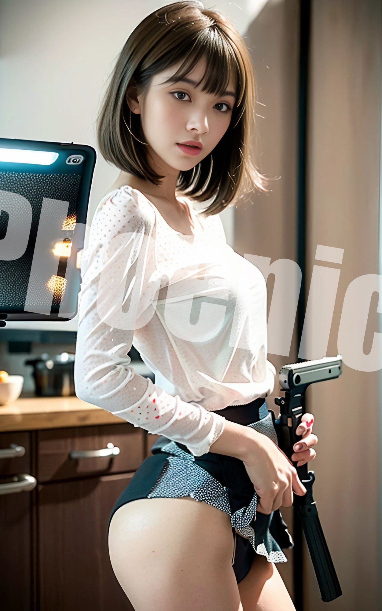 日刊AI.3 AI NUDE PHOTO GRAVURE サンプル2ページ目
