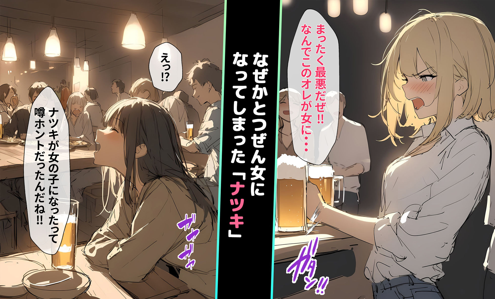 生意気なTS娘がオンナノコになるまで サンプル1ページ目