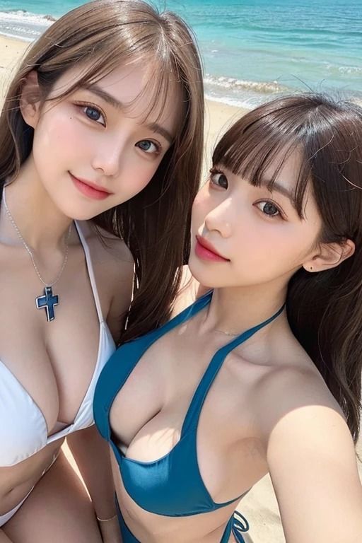 流出！夏の思い出: 友達との旅行アルバム サンプル10ページ目