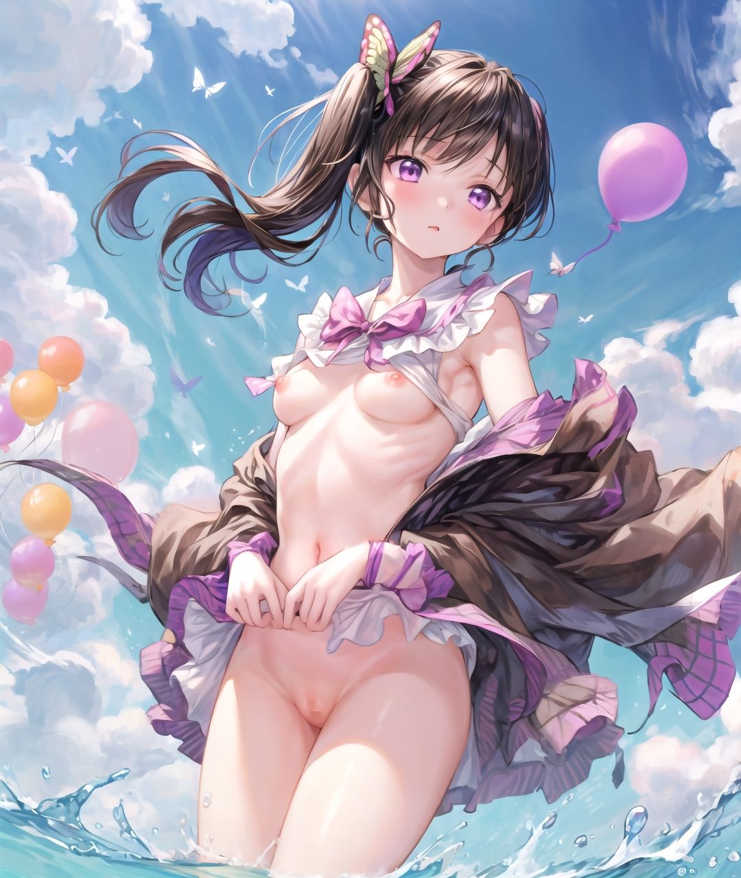 美少女たちのひととき・栗〇落カナヲ（鬼〇の刃） サンプル5ページ目
