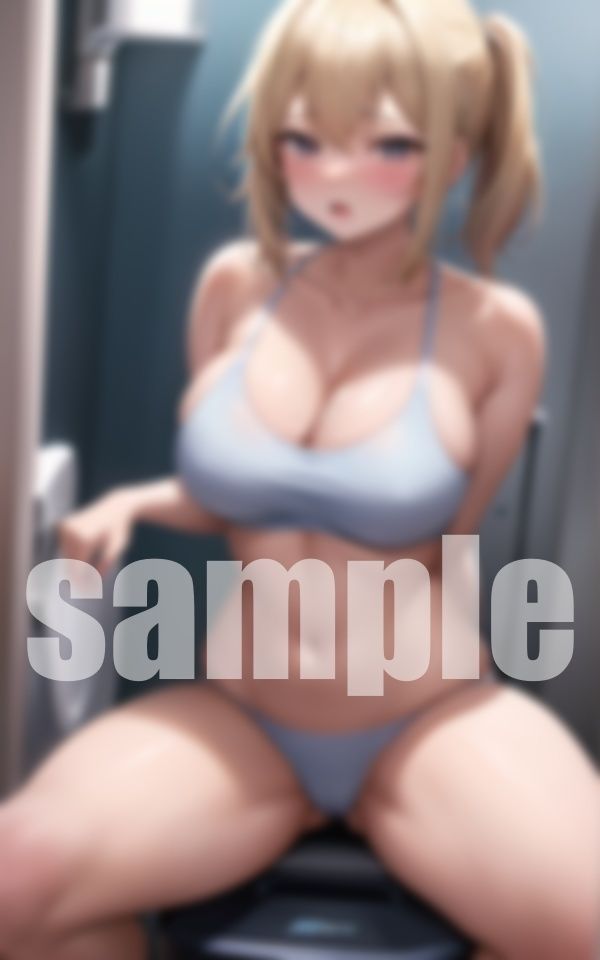 トイレ発射5秒前 サンプル5ページ目