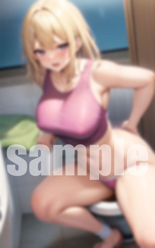 トイレ発射5秒前 サンプル7ページ目