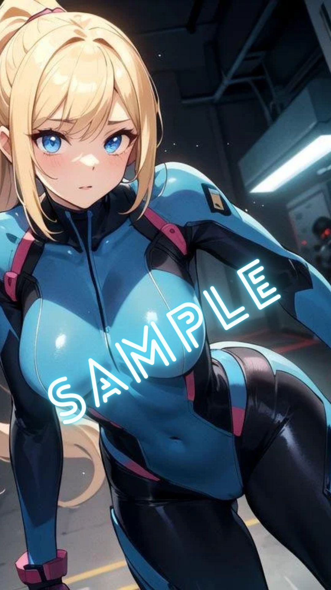 メト◯イド サムス・ア◯ン ゼロスーツサ◯ス風 画像集 サンプル2ページ目