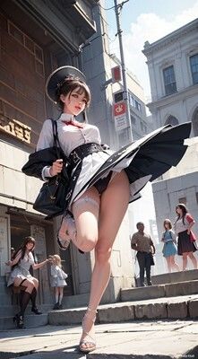 パンチラナース サンプル8ページ目