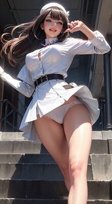 パンチラナース サンプル9ページ目