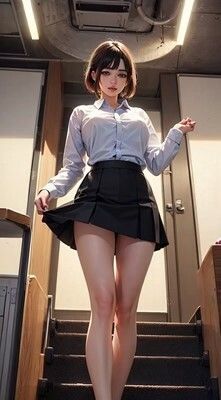 ローアングル会社員パンチラ サンプル7ページ目