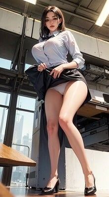 ローアングル会社員パンチラ サンプル8ページ目
