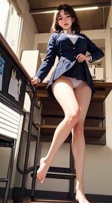 ローアングル会社員パンチラ2 サンプル2ページ目