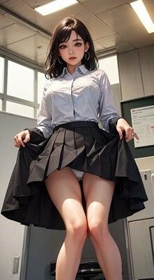 ローアングル会社員パンチラ2 サンプル4ページ目