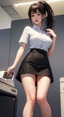 ローアングル会社員パンチラ2 サンプル7ページ目