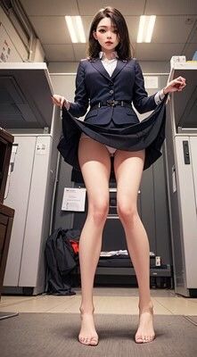 ローアングル会社員パンチラ2 サンプル8ページ目