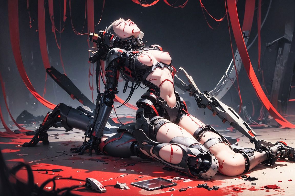 少女アンドロイドの最期 サンプル1ページ目