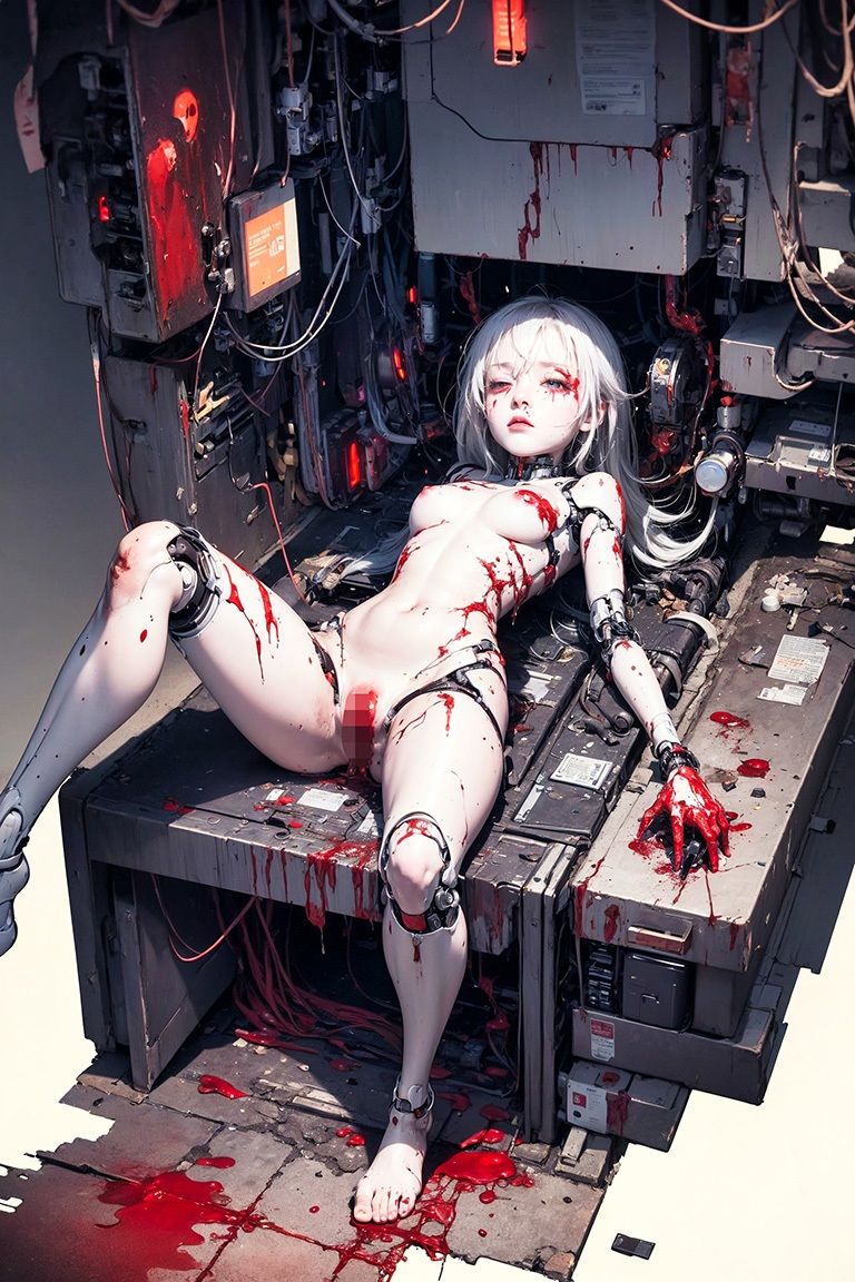 少女アンドロイドの最期 サンプル4ページ目
