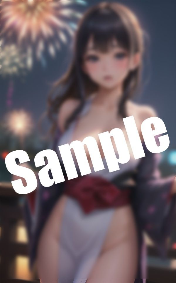 童顔の浴衣美女が大胆露出〜おっぱいを露出しながら誘惑されて…「私の乳首さわってみませんか？」 サンプル1ページ目