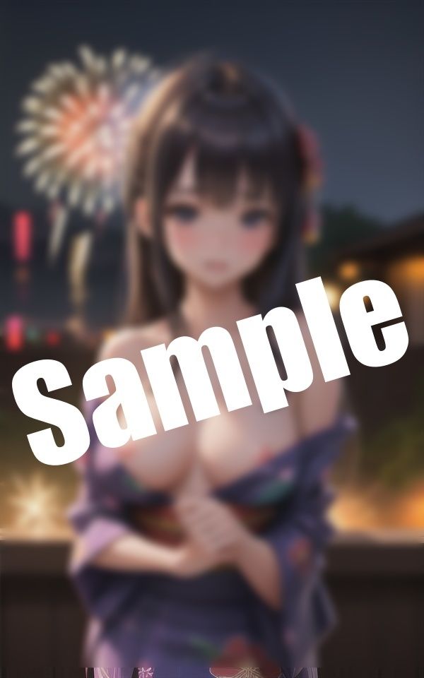 童顔の浴衣美女が大胆露出〜おっぱいを露出しながら誘惑されて…「私の乳首さわってみませんか？」 サンプル2ページ目
