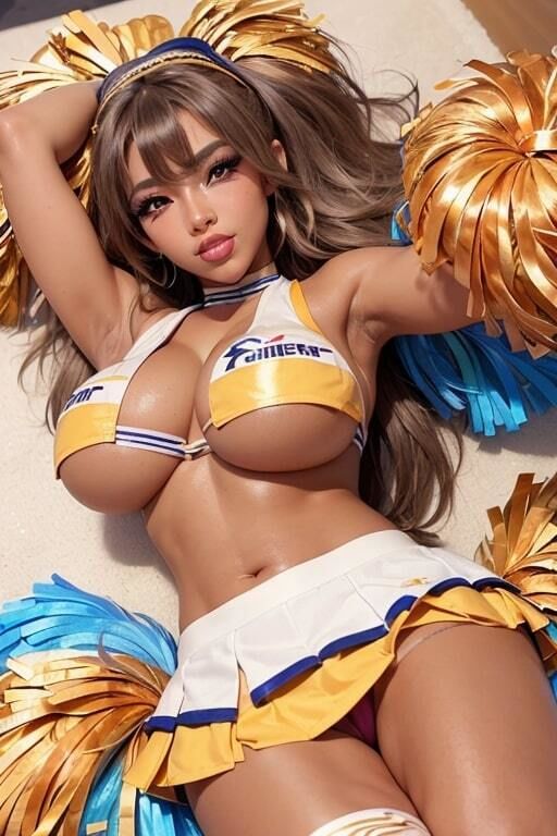 AIグラビア写真集 爆乳チア★ギャル度マシマシ サンプル10ページ目