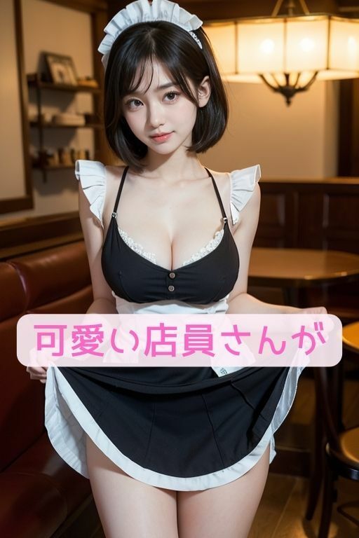 喫茶店でおま〇こくぱぁなHなひと時 サンプル1ページ目